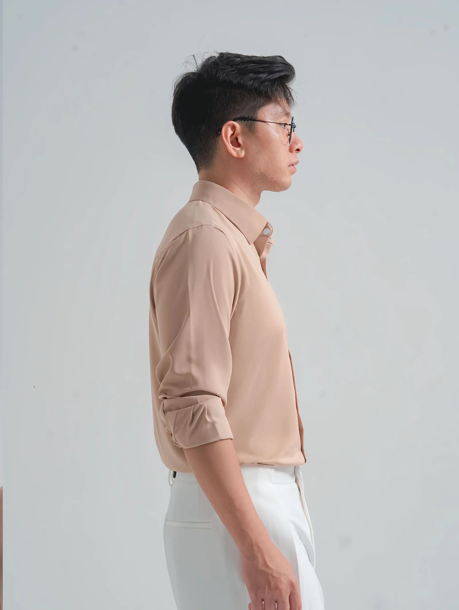 Cream Aerosoft Long Shirt