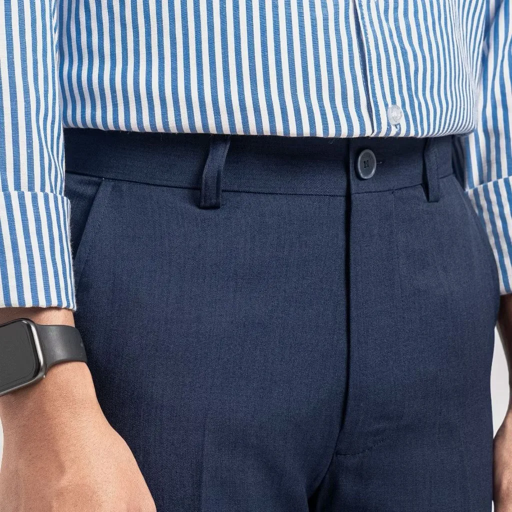 Celana Panjang Pria Navy Blue Classic