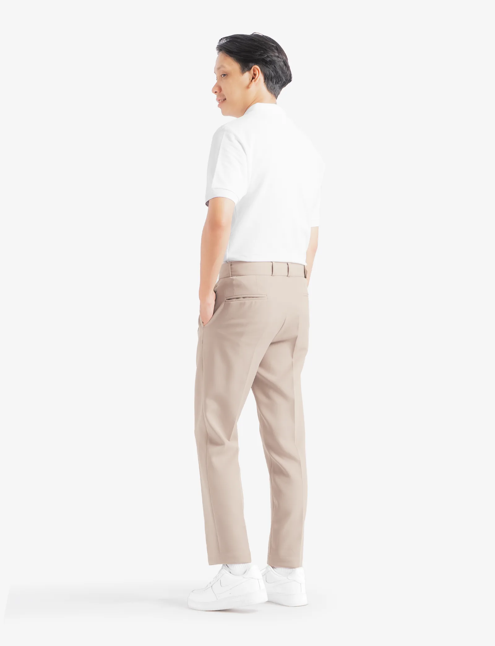 Cream Elite Ankle Pant