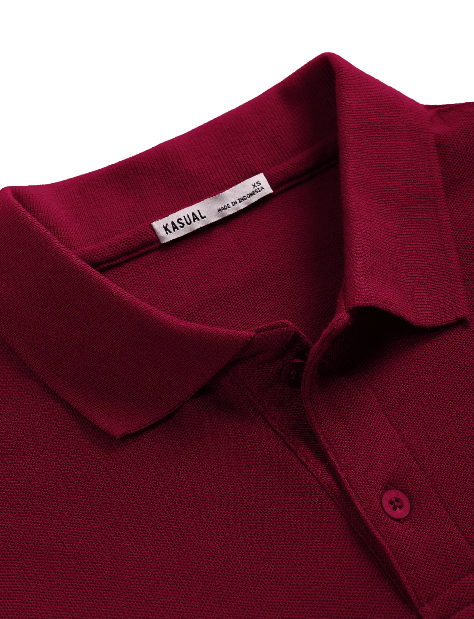 Rise Polo Maroon