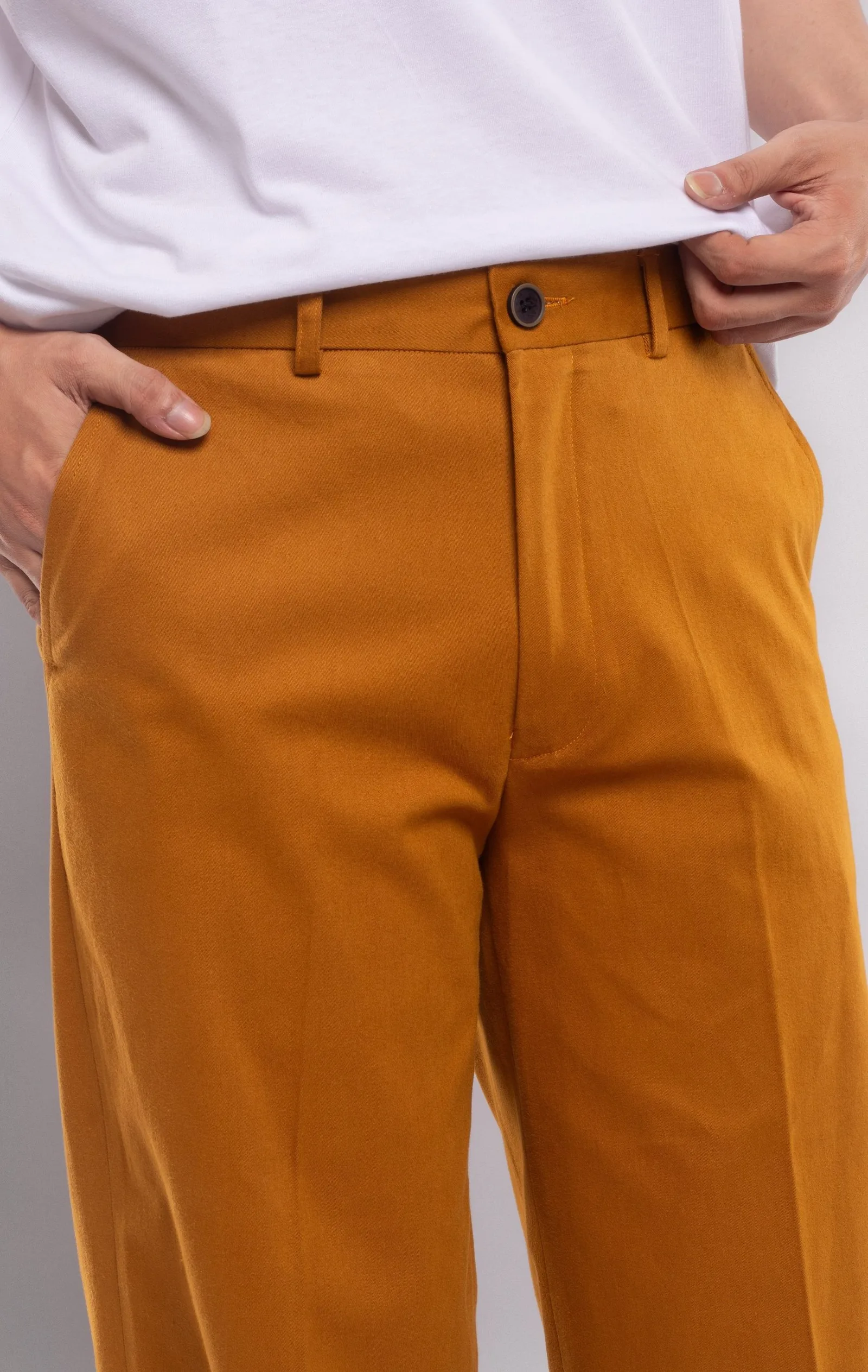 Cokelat Brown Chino Wide Pant