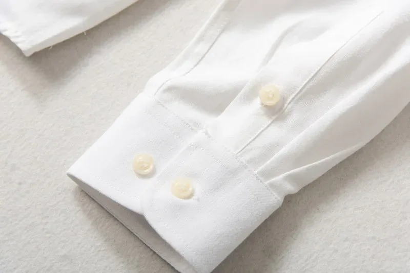 Basic Oxford White Shirt