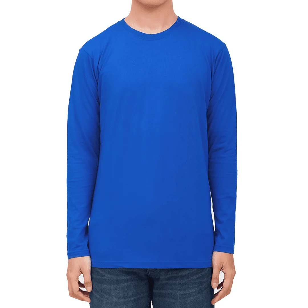 Long Crew Royal Blue Tee