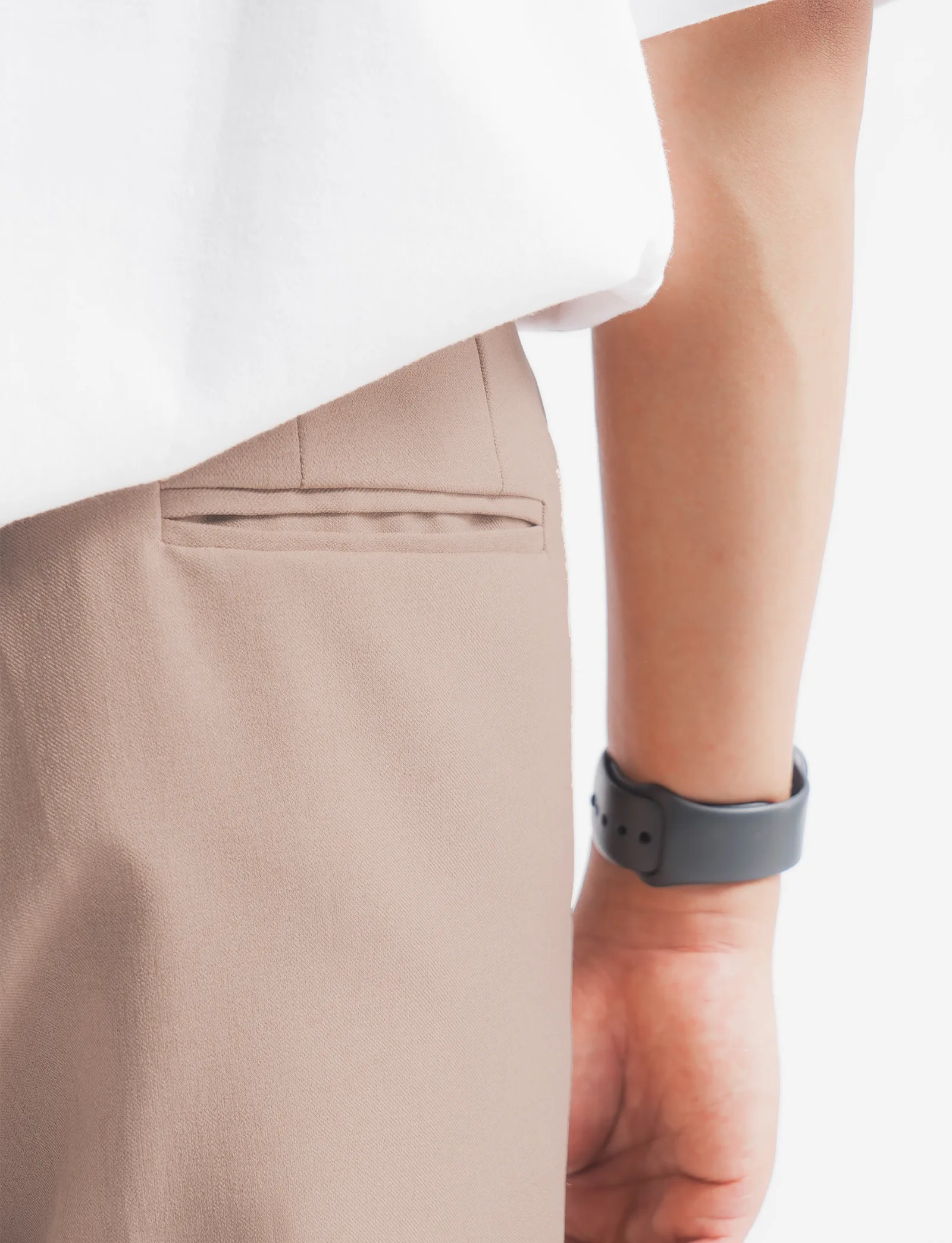 Khaki Prime Wide Pant