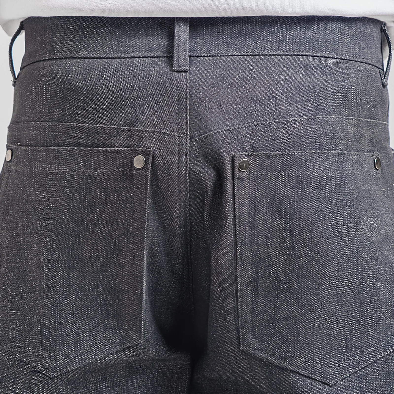 Grey Baggy Jeans Pant