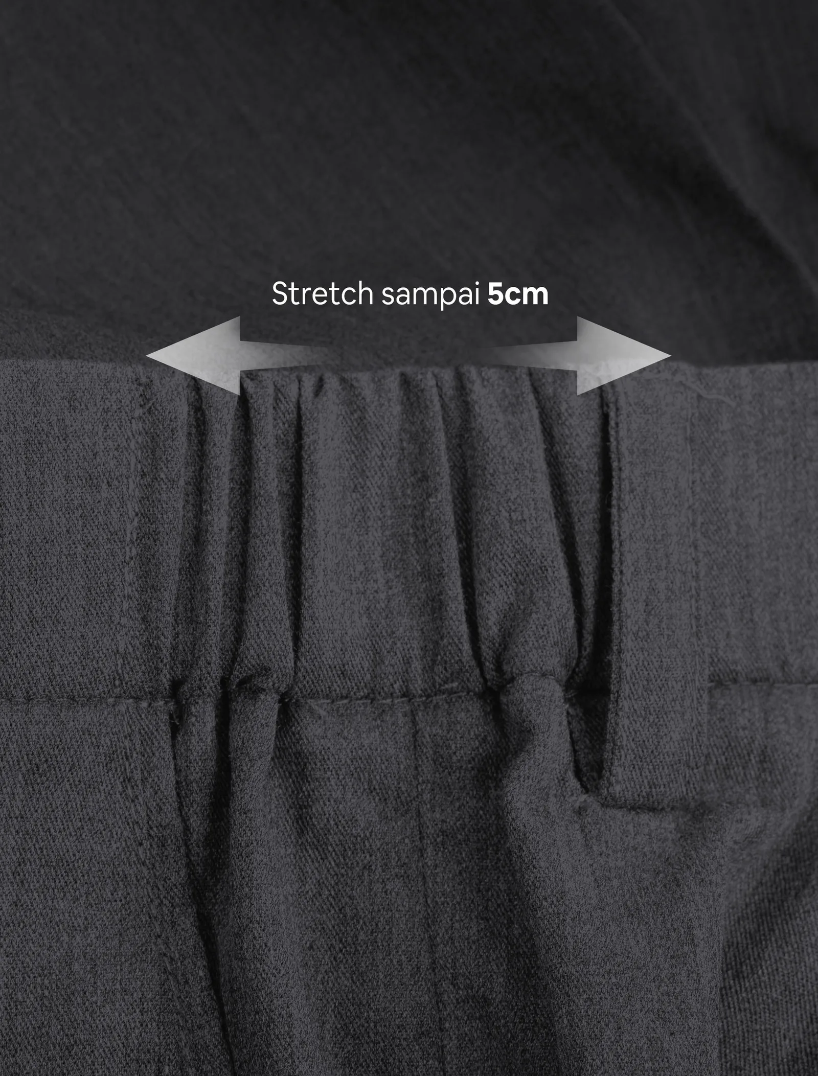 Grey Smart Waist Ankle Pant