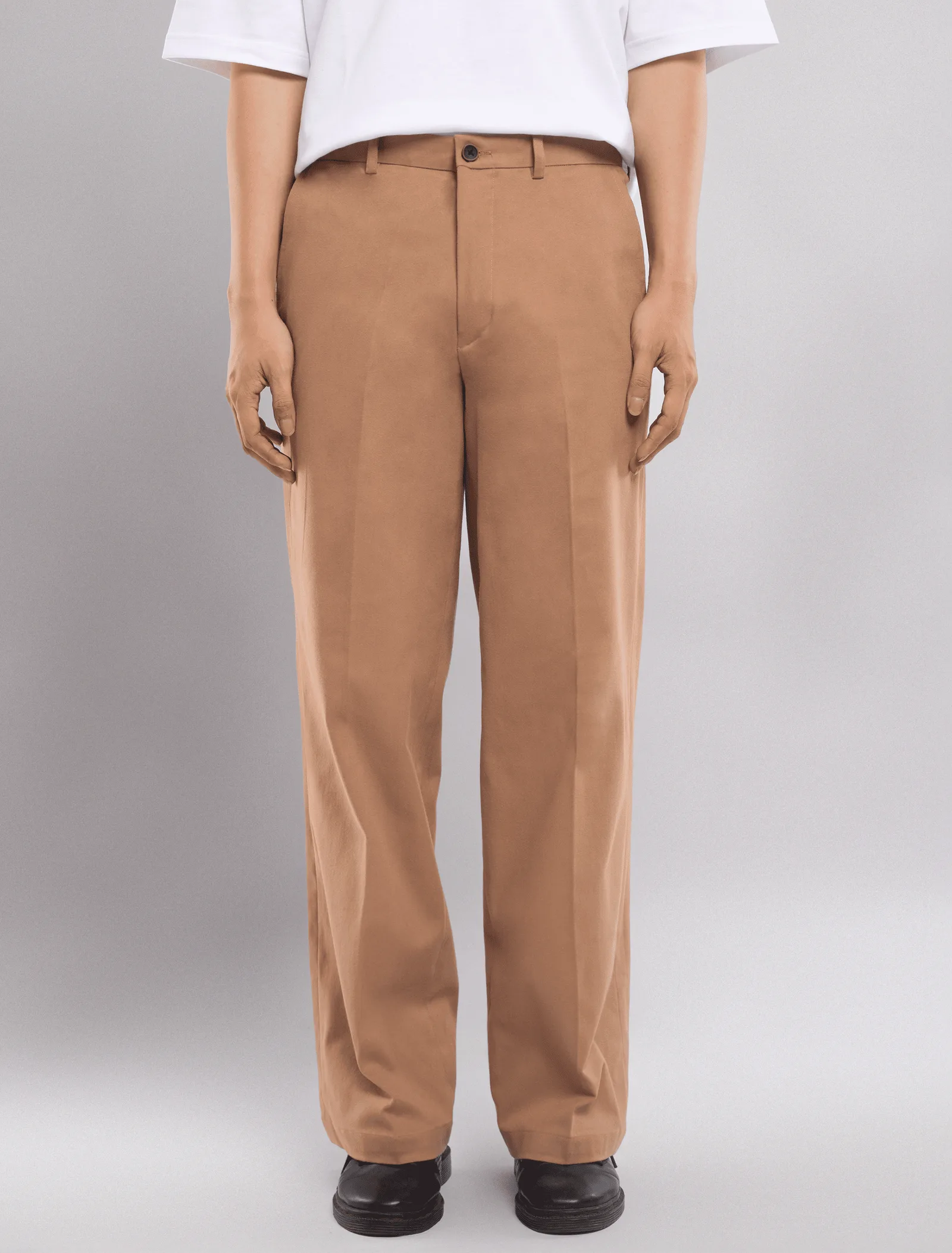 Coffee Chino Wide Pant