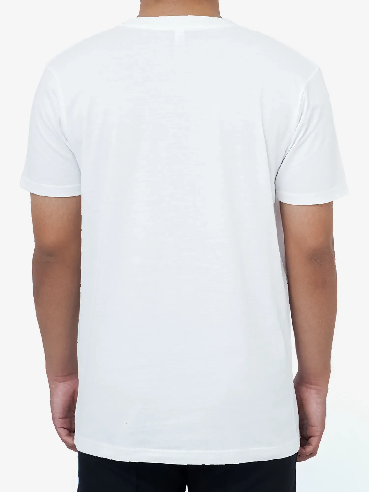 Crew White Tee