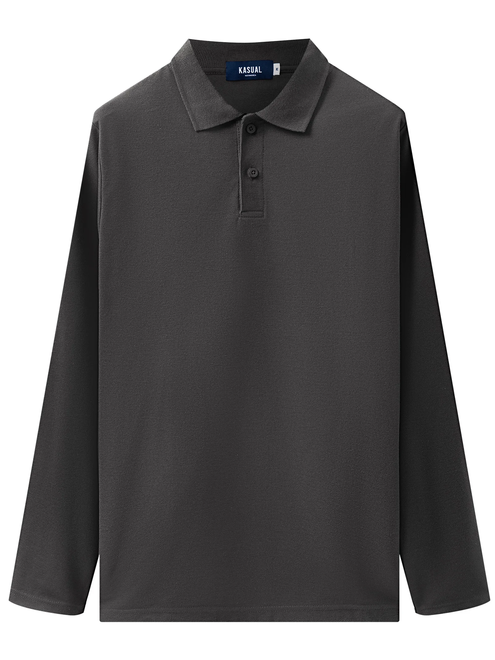 Panjang Rise Polo Dark Grey