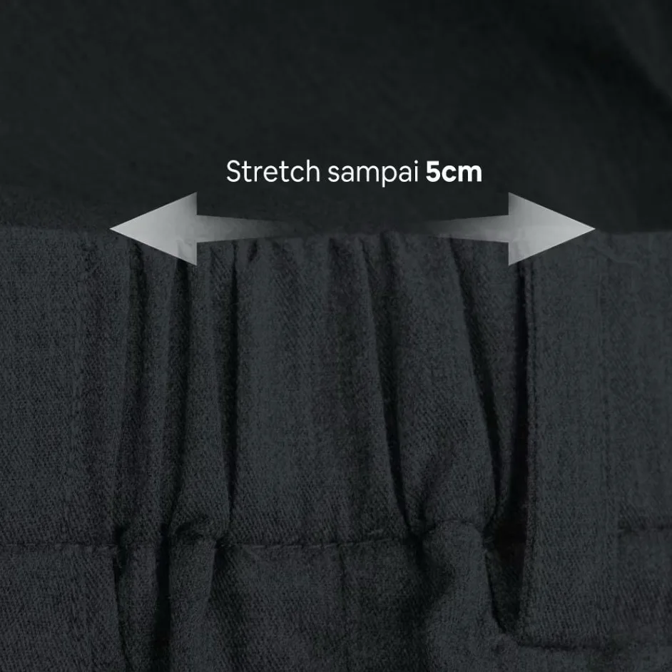 Dark Grey Smart Waist Ankle Pant