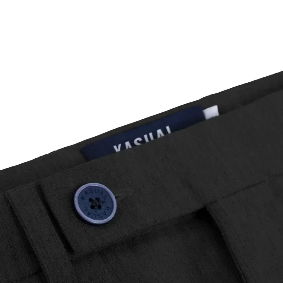 Black Smart Waist Ankle Pant