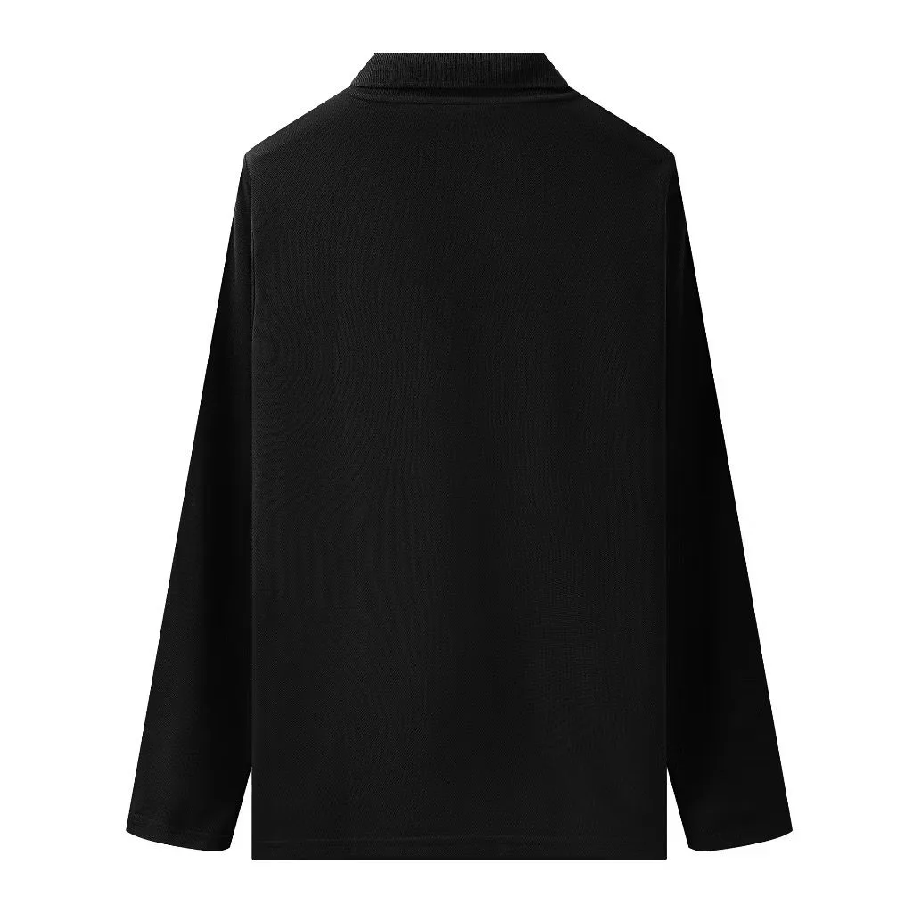 Panjang Rise Polo Black
