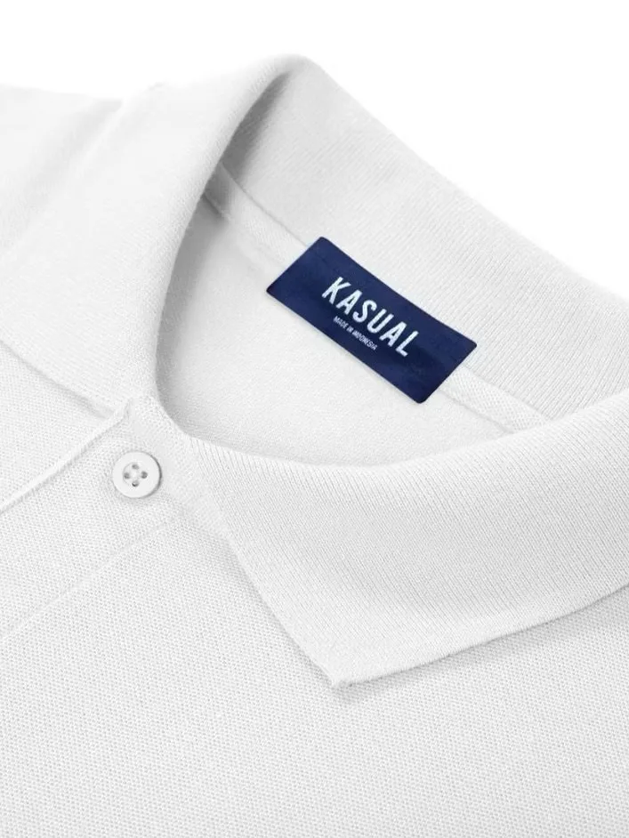 Panjang Rise Polo White