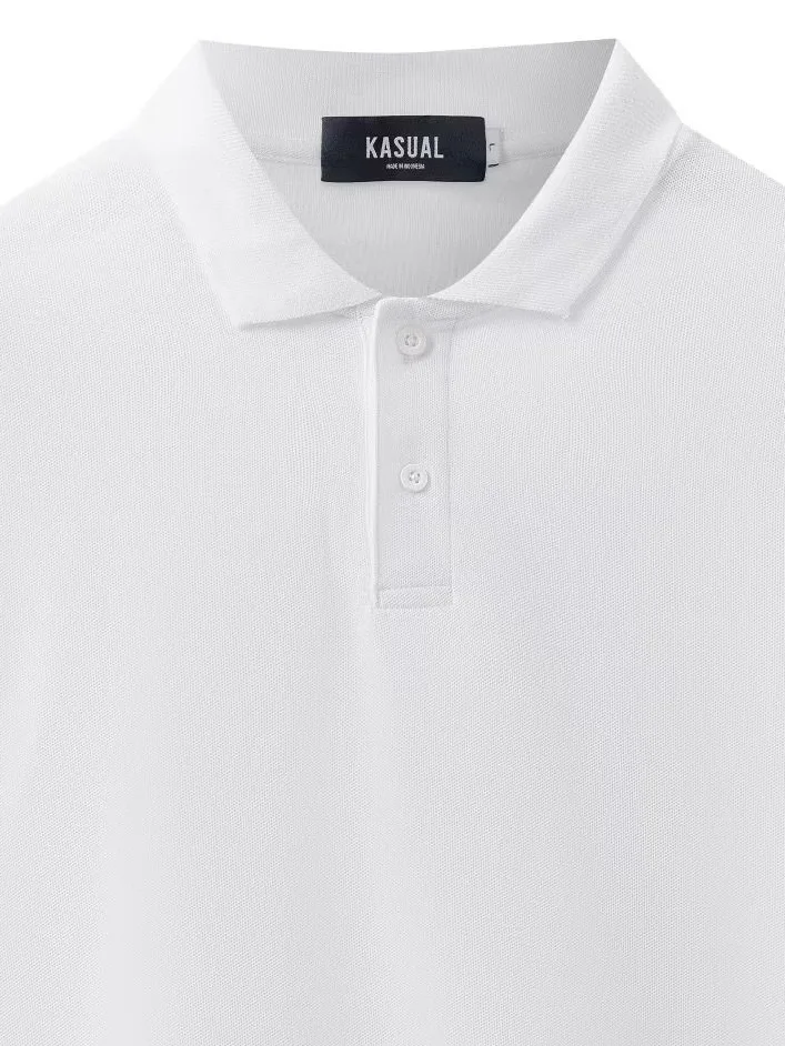 Panjang Rise Polo White
