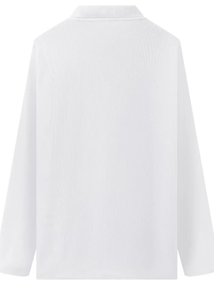 Panjang Rise Polo White