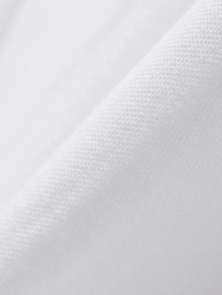 Panjang Rise Polo White