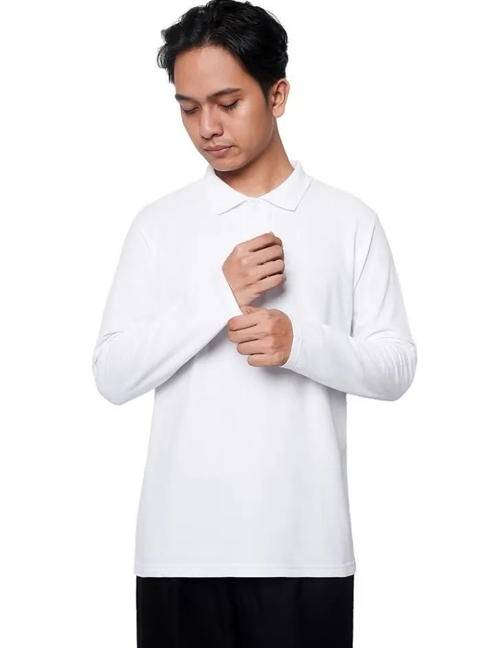Panjang Rise Polo White
