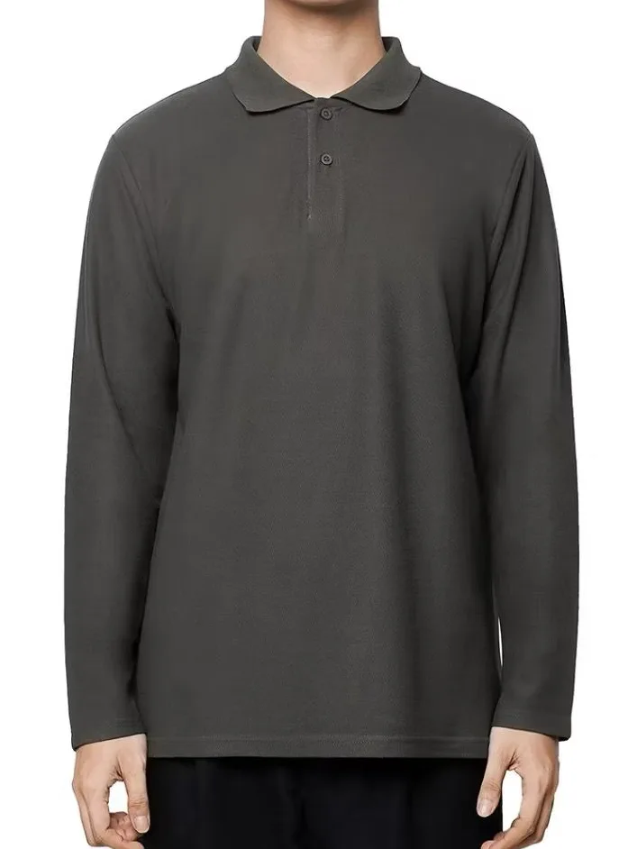 Panjang Rise Polo Dark Grey