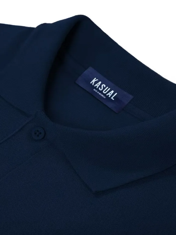 Panjang Rise Polo Navy