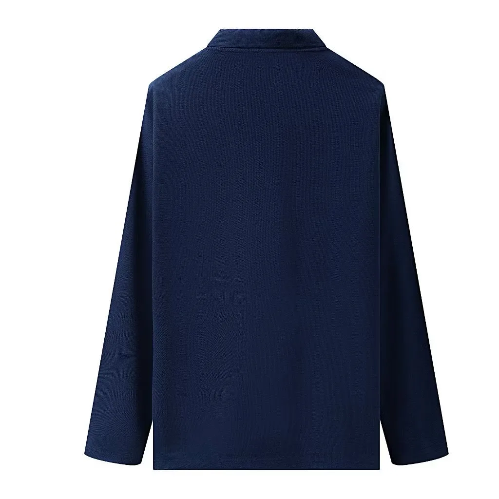 Panjang Rise Polo Navy