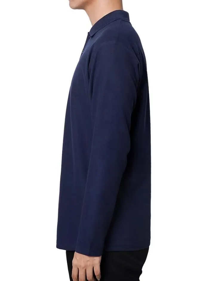 Panjang Rise Polo Navy