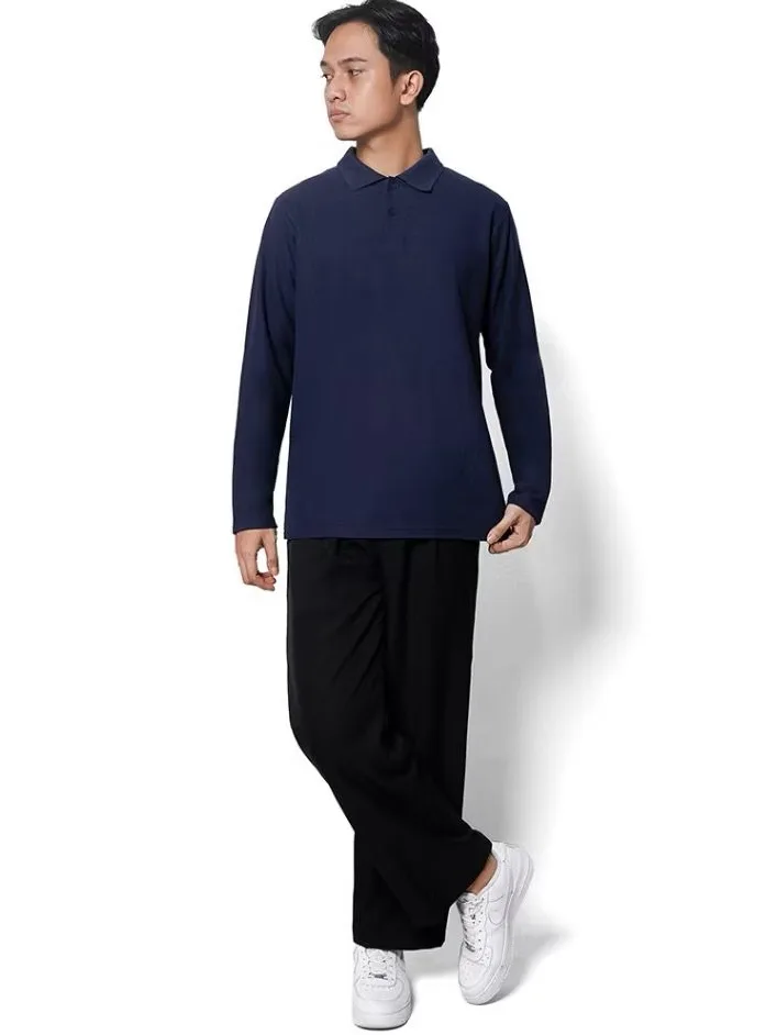 Panjang Rise Polo Navy