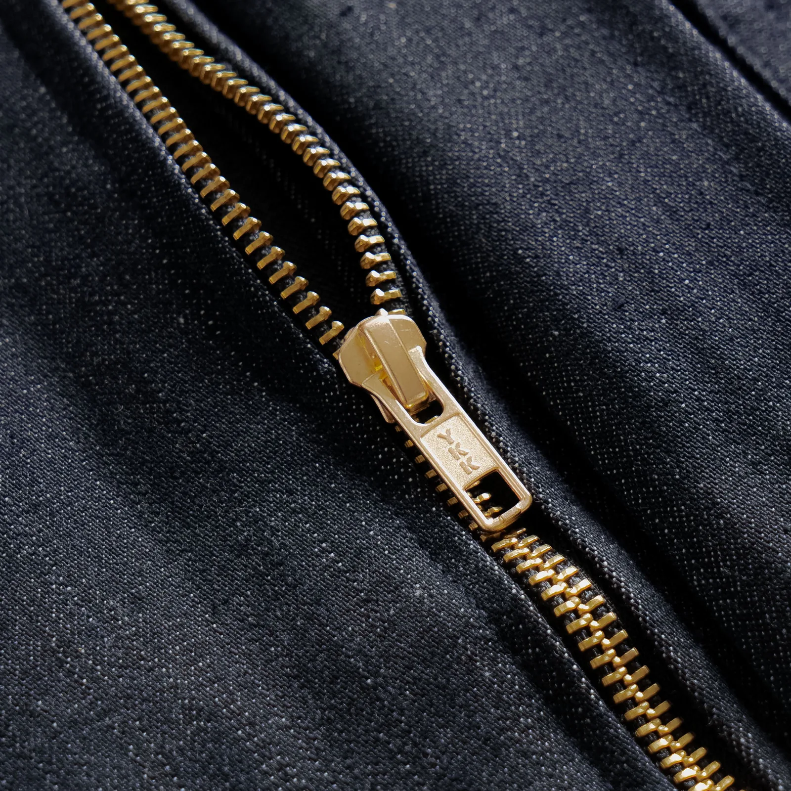 Dark Blue Slub Work Denim Jacket