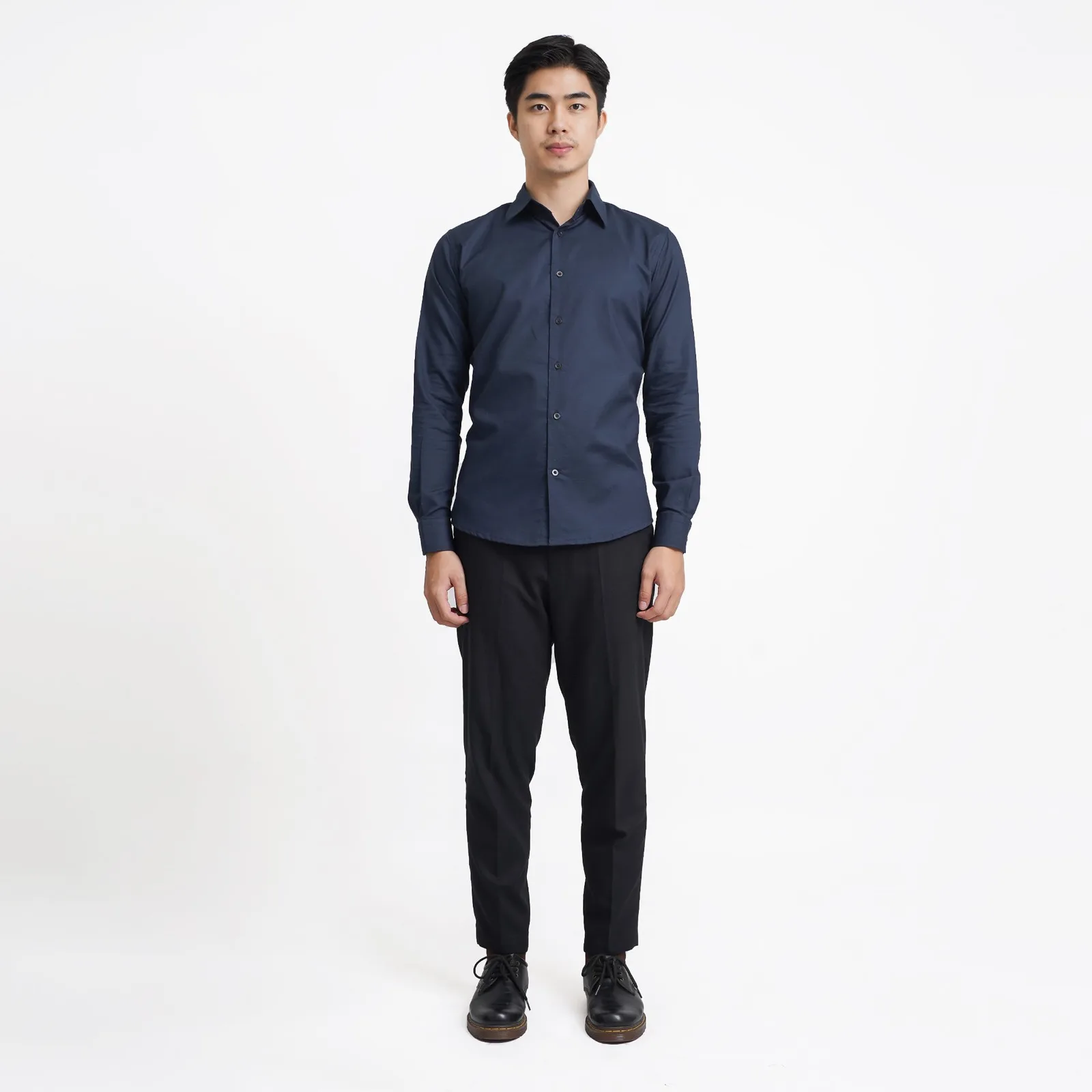 Classic Oxford Navy Shirt Slim Fit