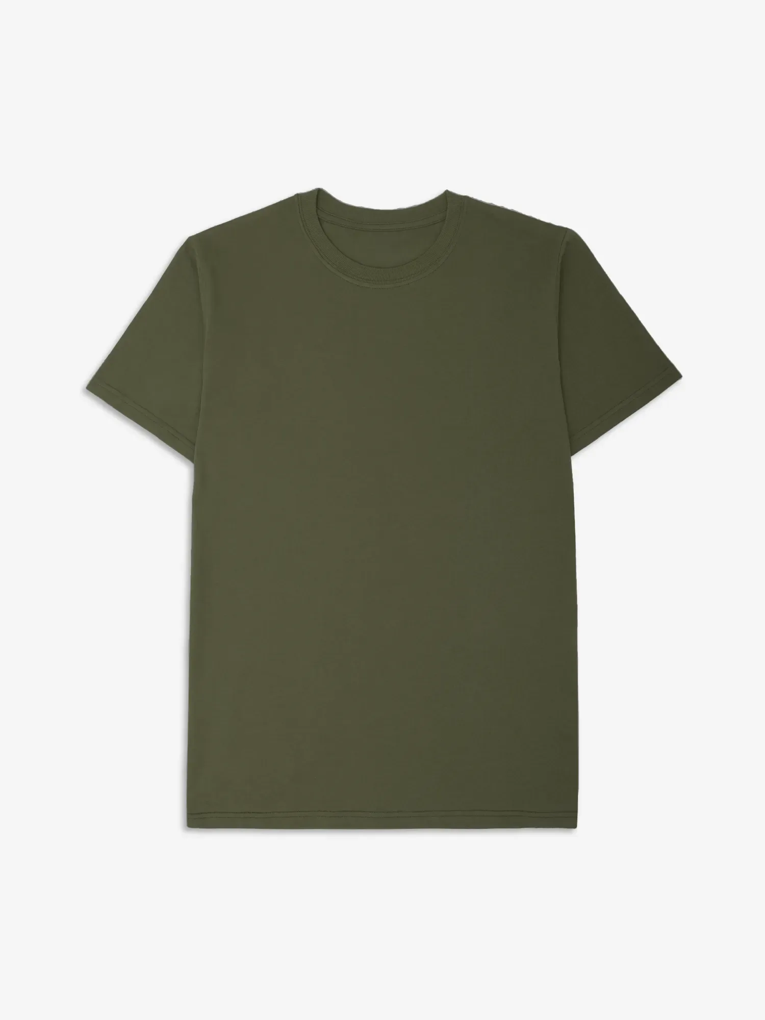 Crew Military Green Tee