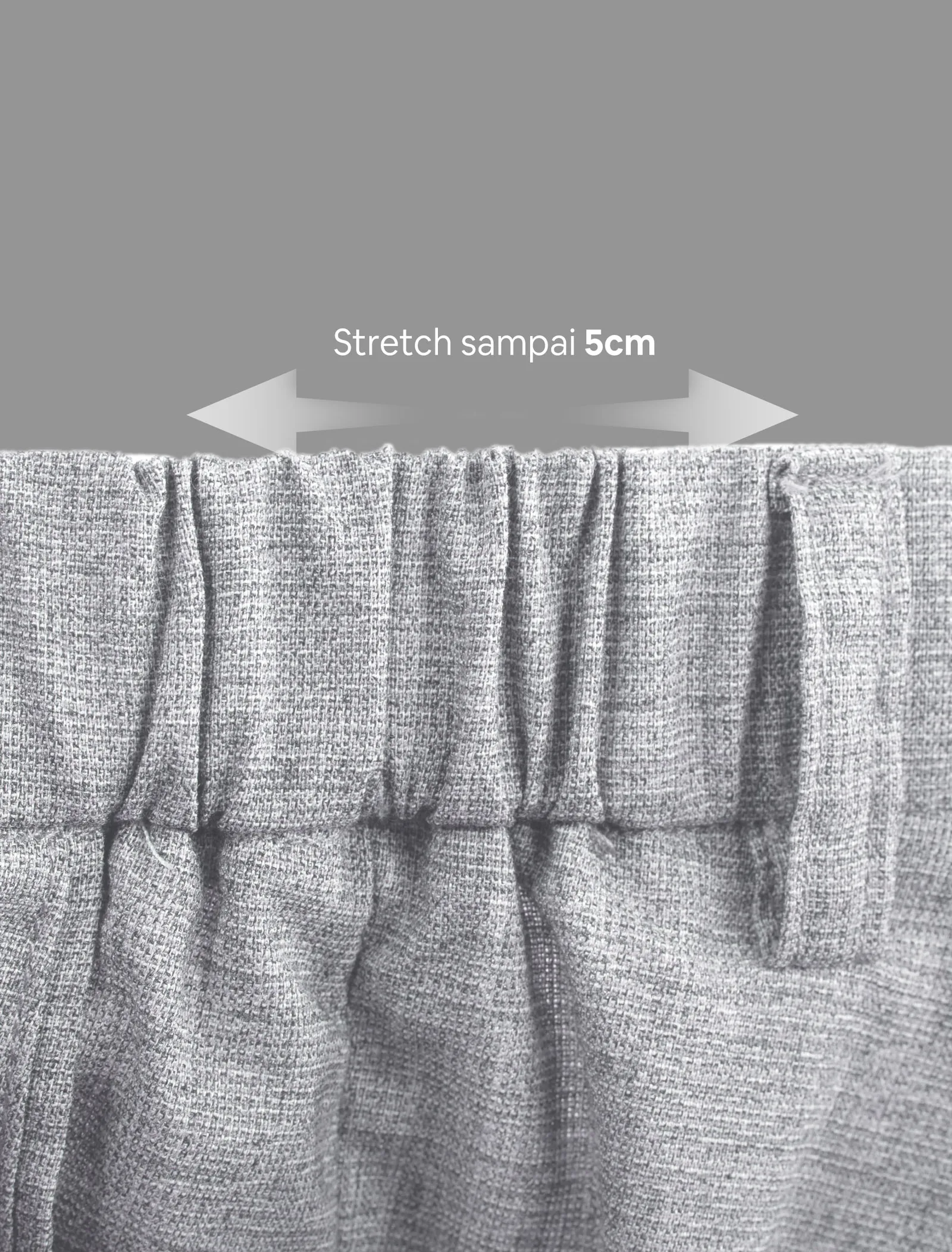 Pearl Grey Smart Waist Ankle Pant