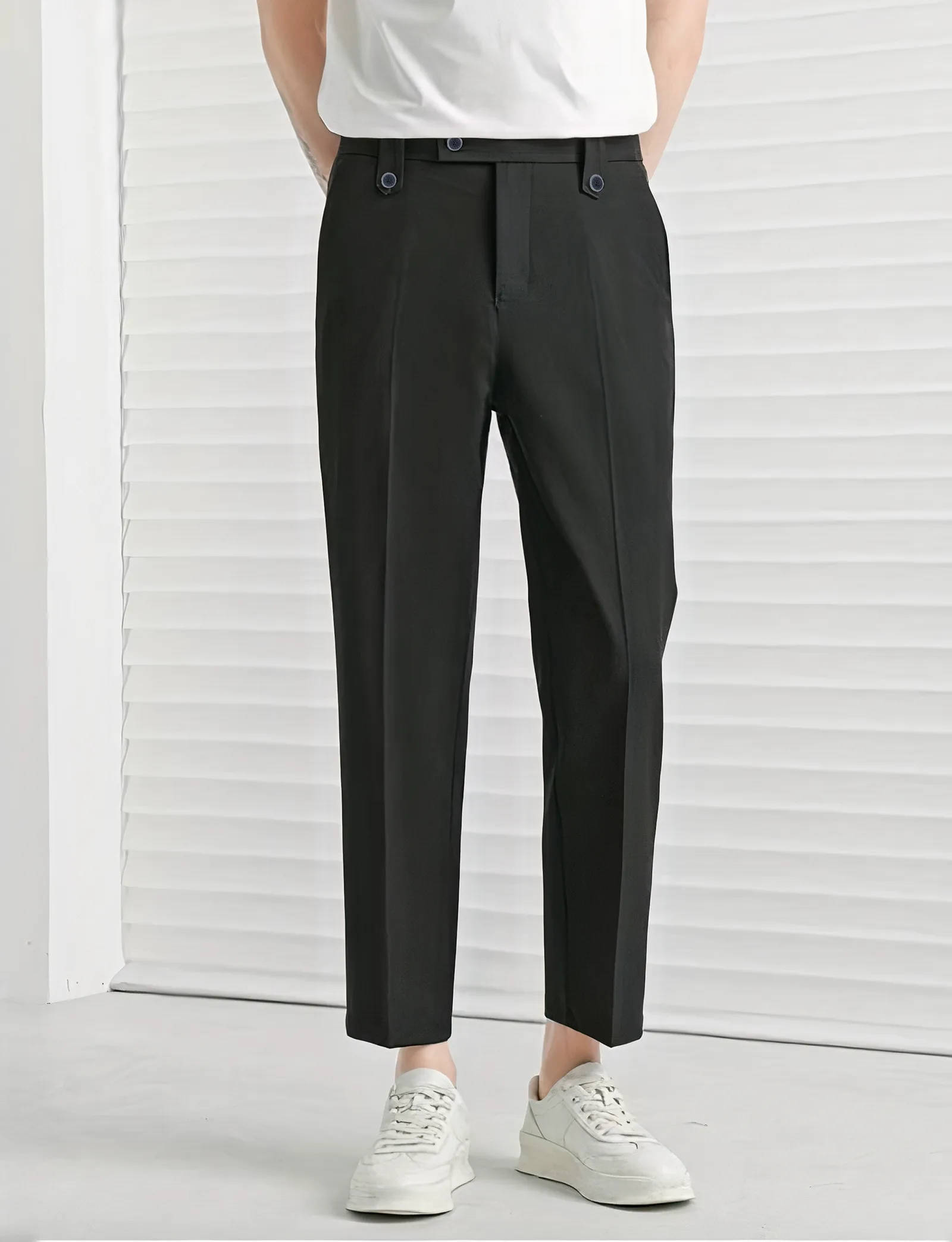 Black Executive Ankle Pant
