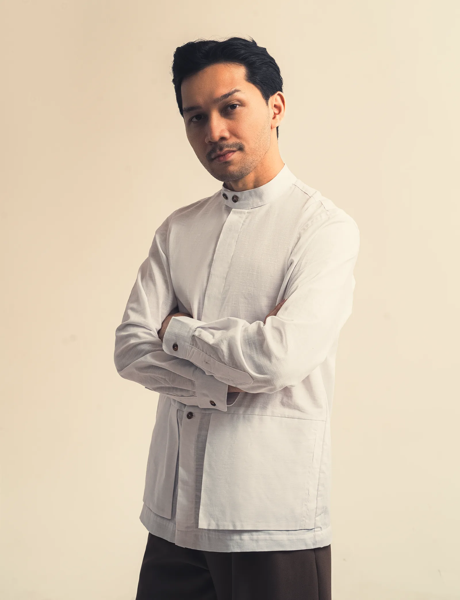 White Harun Koko Shirt