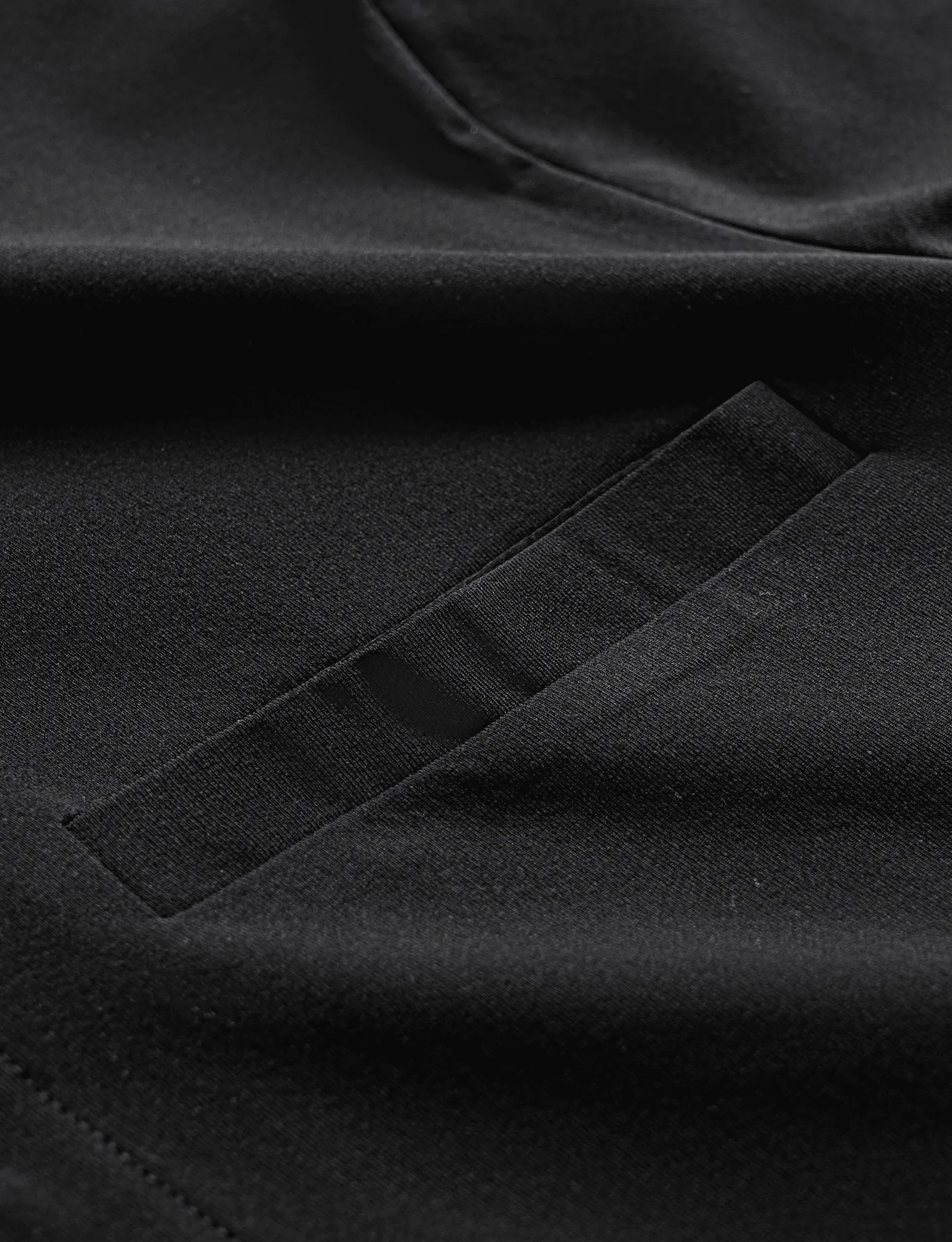 Kasual Kemeja Baju Koko Black Cozy Lengan Pendek
