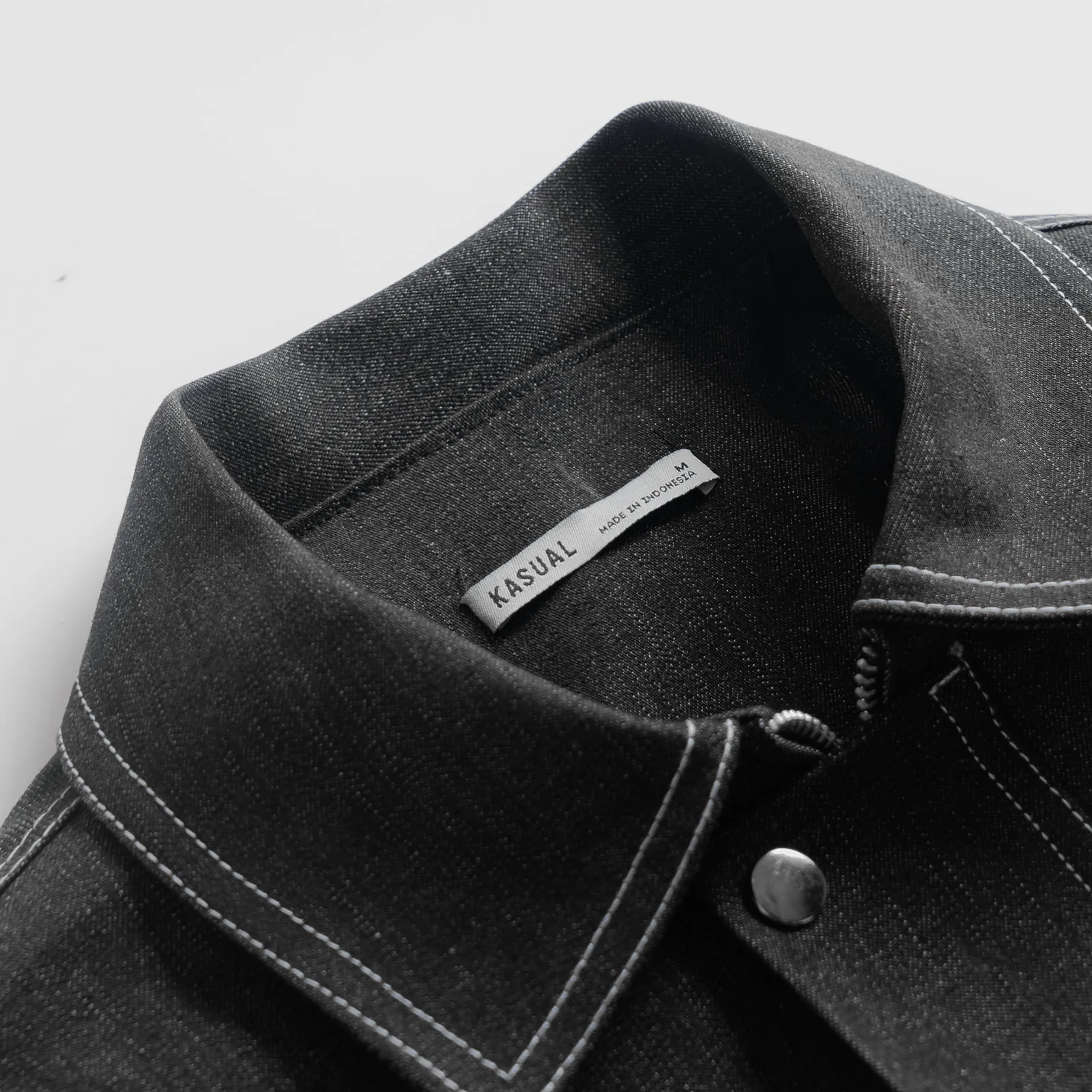 Black Work Denim Jacket