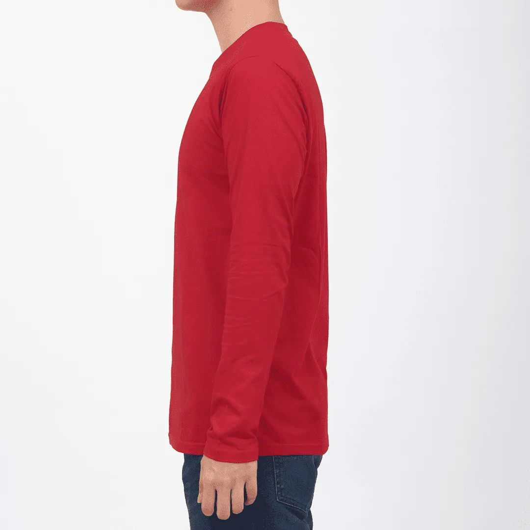 Long Crew Red Tee