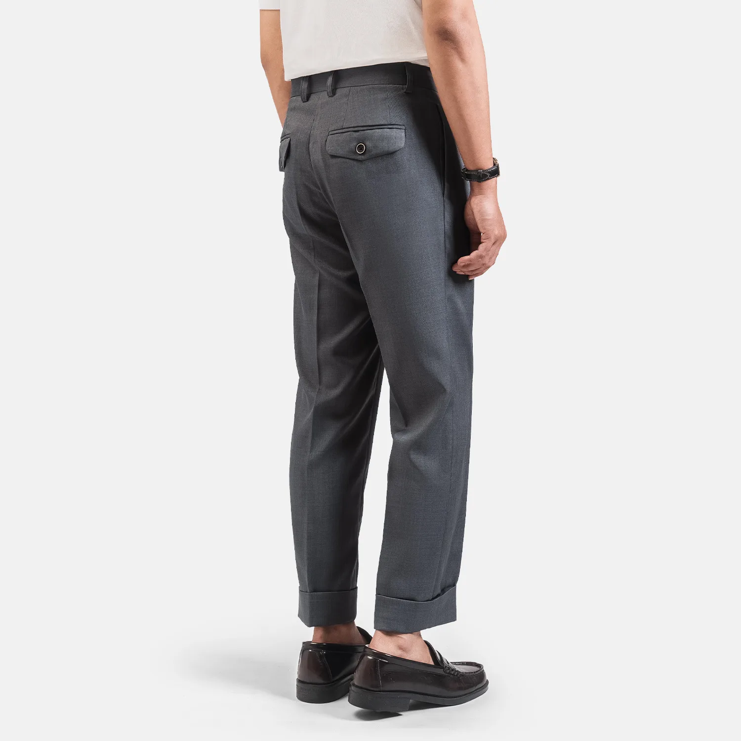 Formal Grey Ankle Cuff