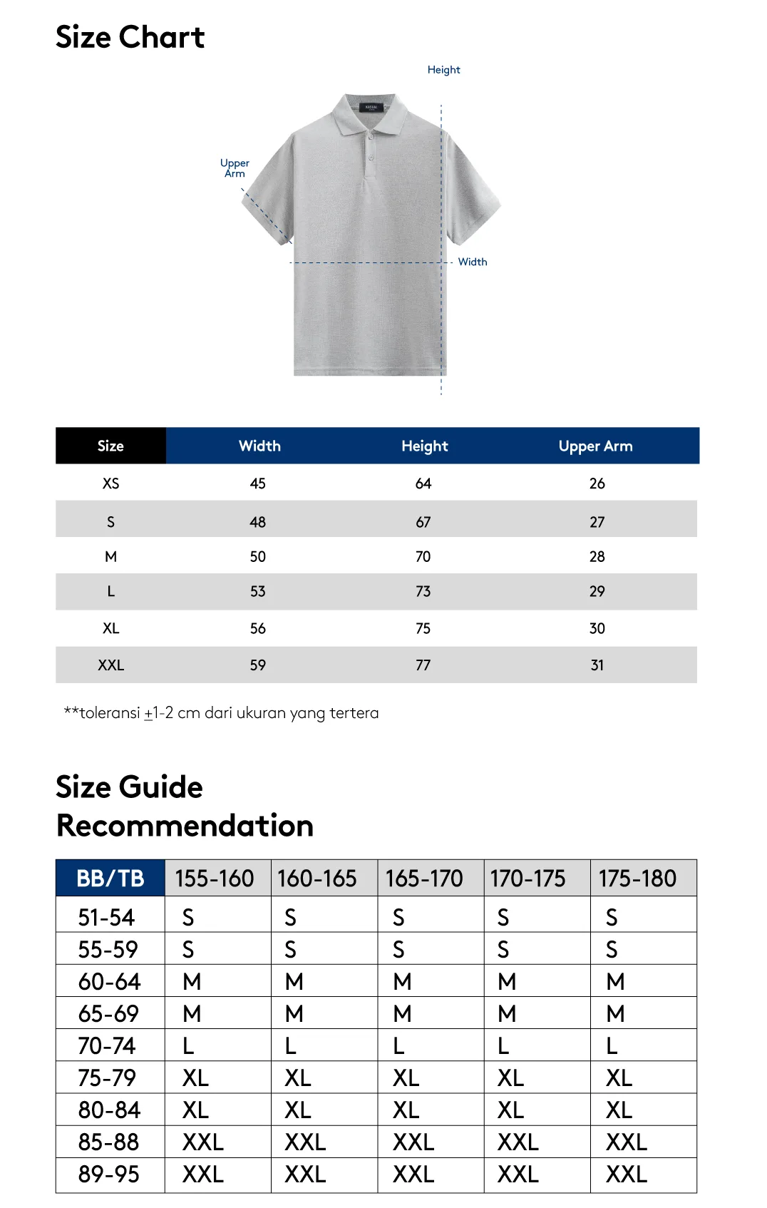 Rise Polo Ocean Blue