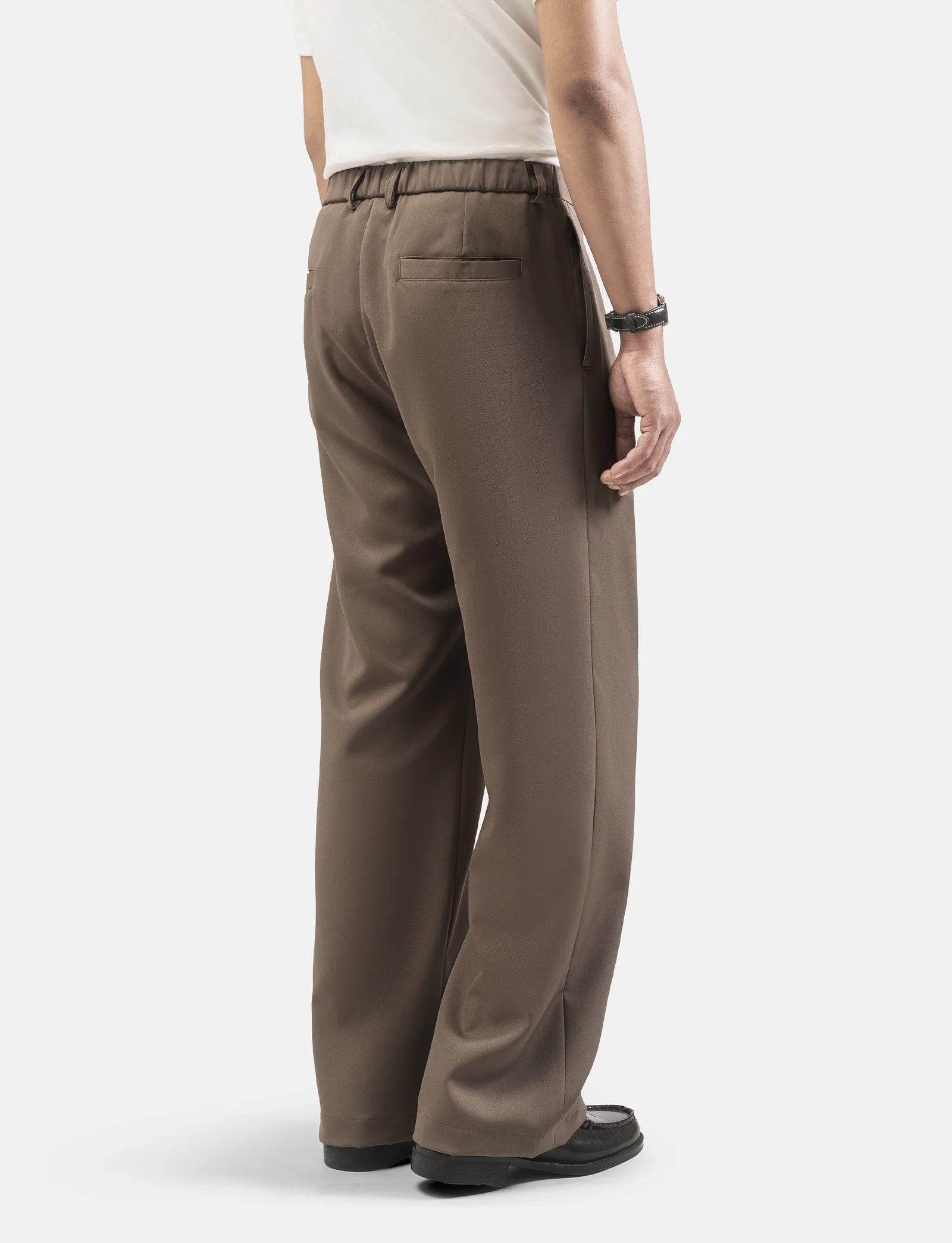 Kasual Regular Comfort Sage Brown Pants