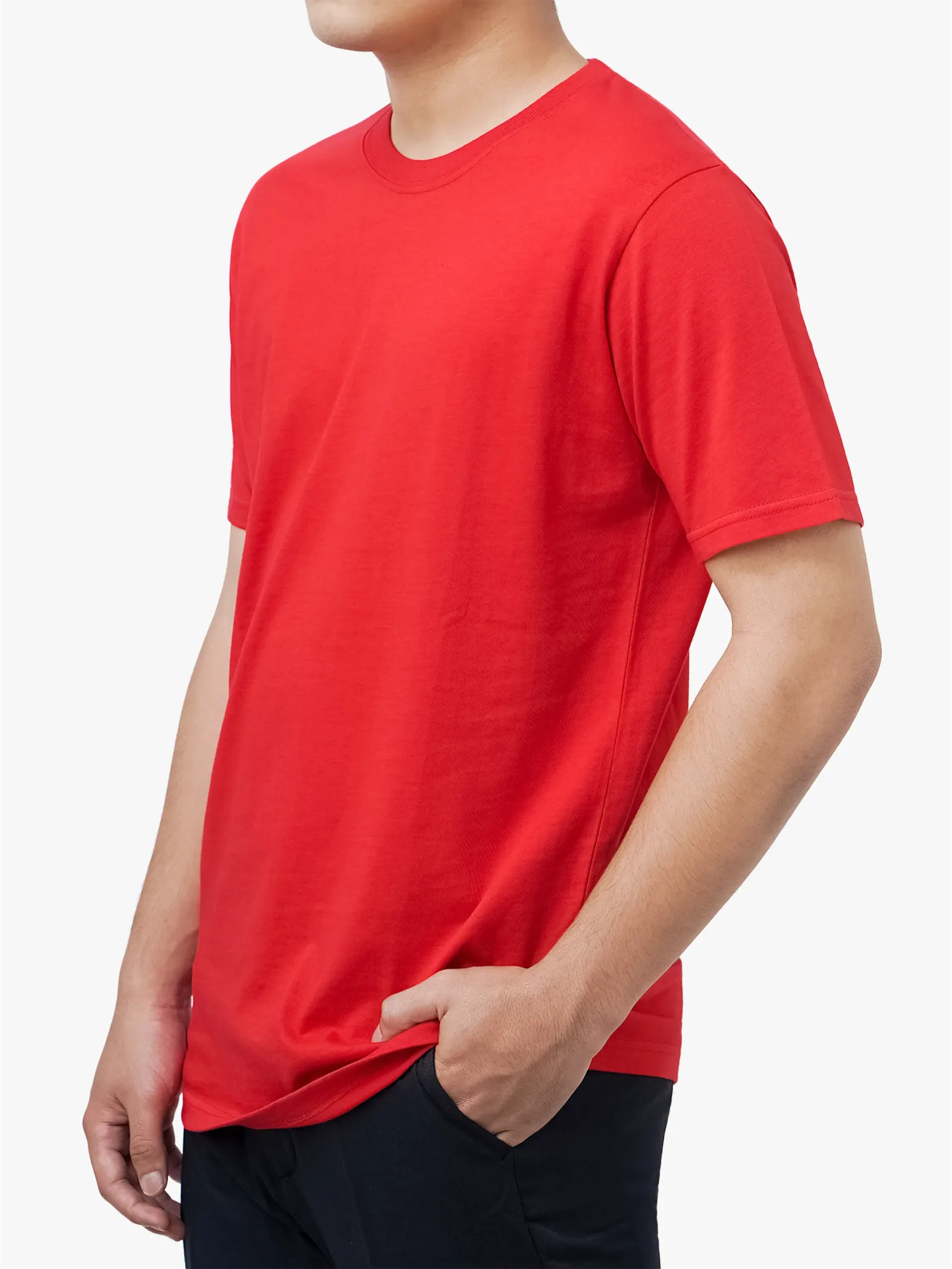 Crew Red Tee