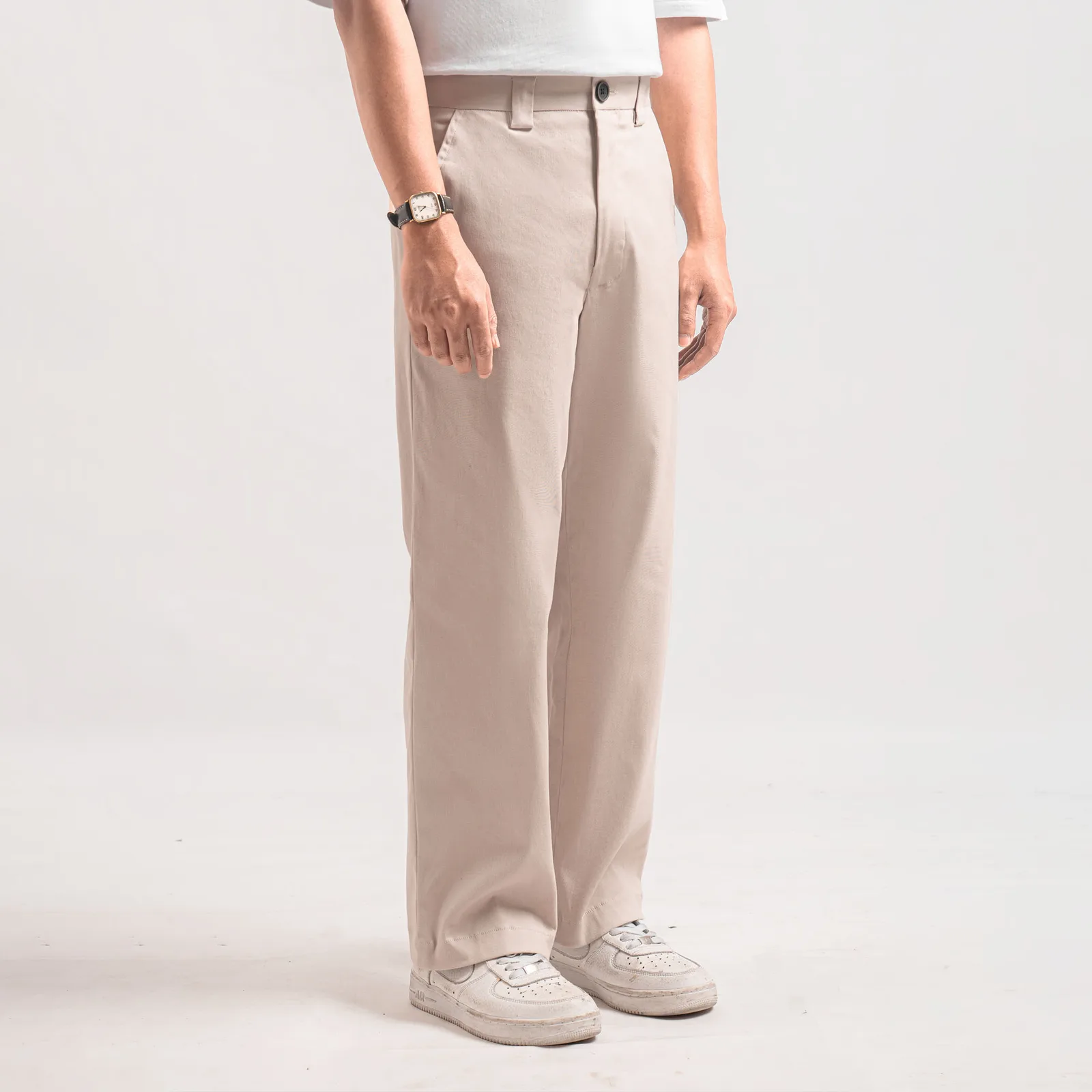 Cream Chino Workpant