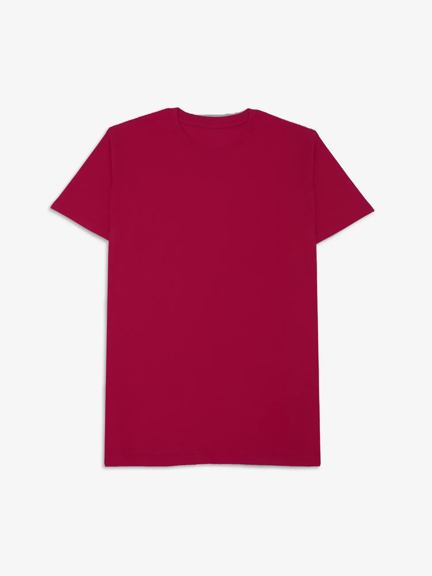 Crew Maroon Red Tee
