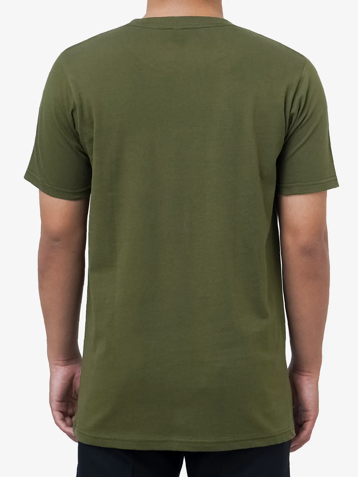 Crew Military Green Tee