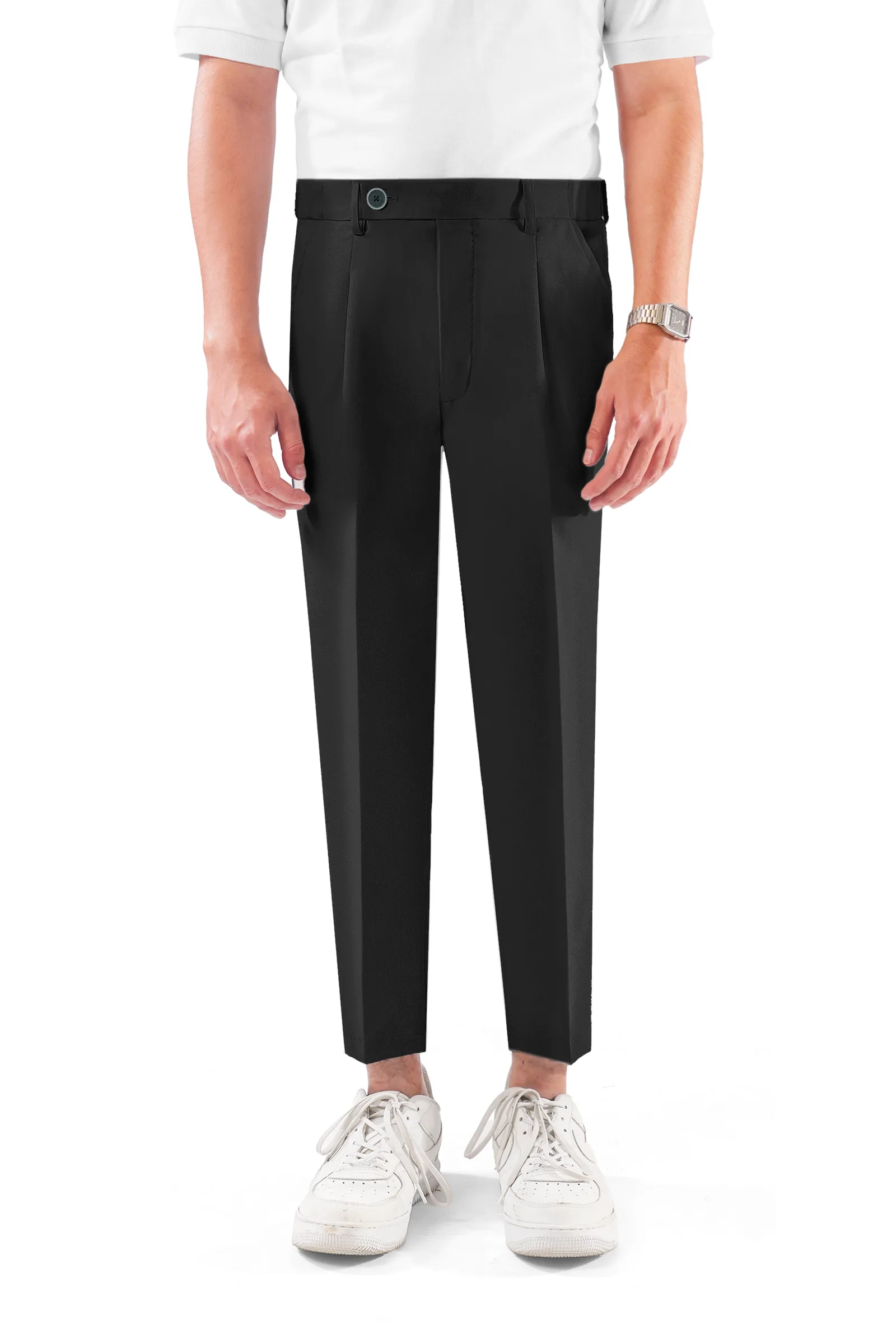 Black Smart Waist Ankle Prime