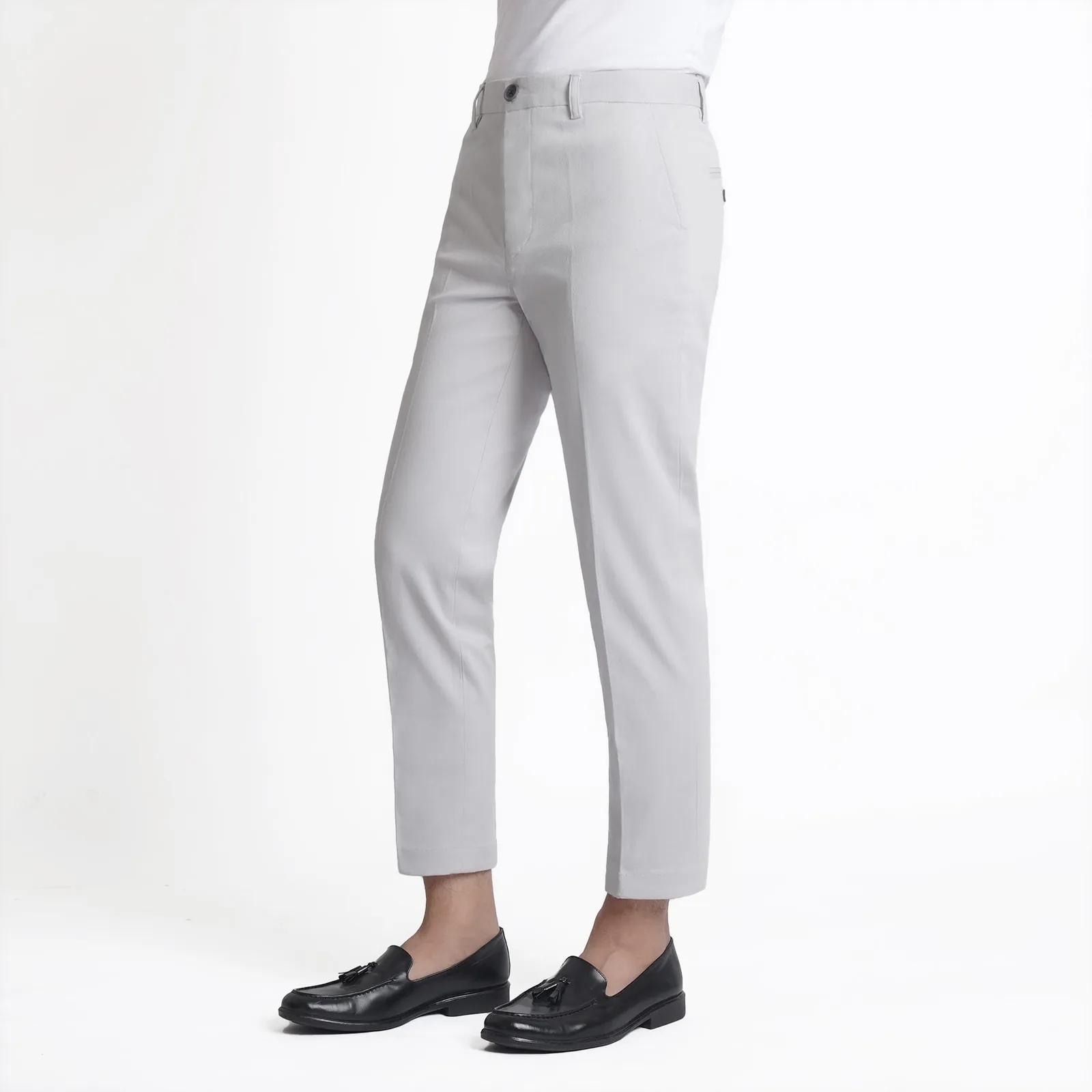 Silver Grey Ankle Fino