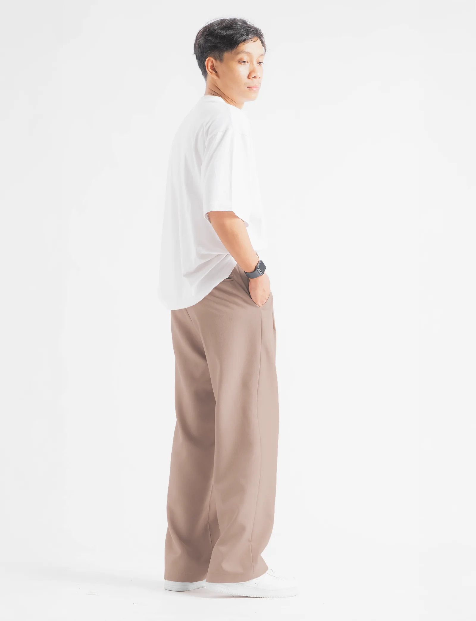 Khaki Prime Wide Pant