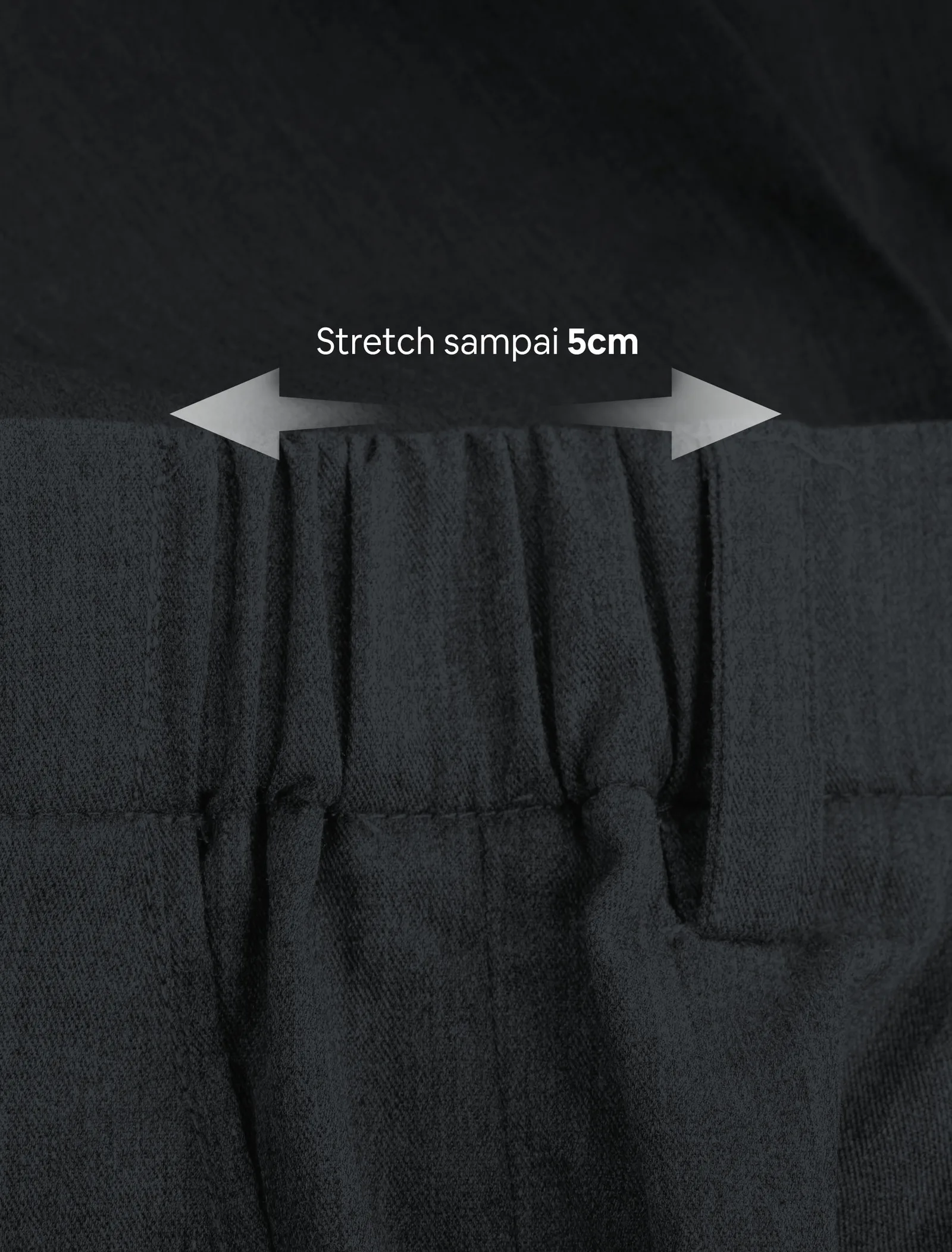 Dark Grey Smart Waist Ankle Pant