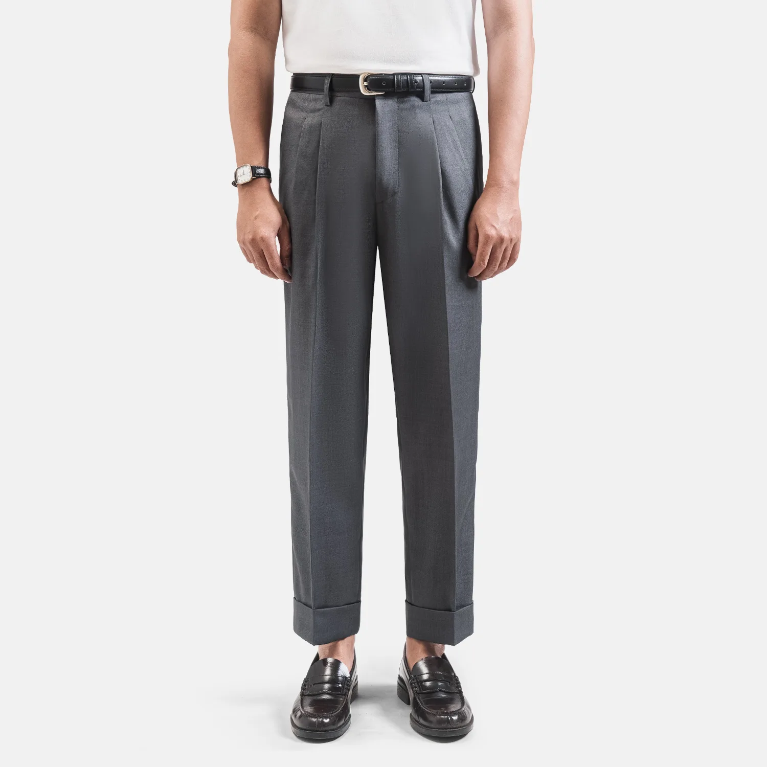 Formal Grey Ankle Cuff