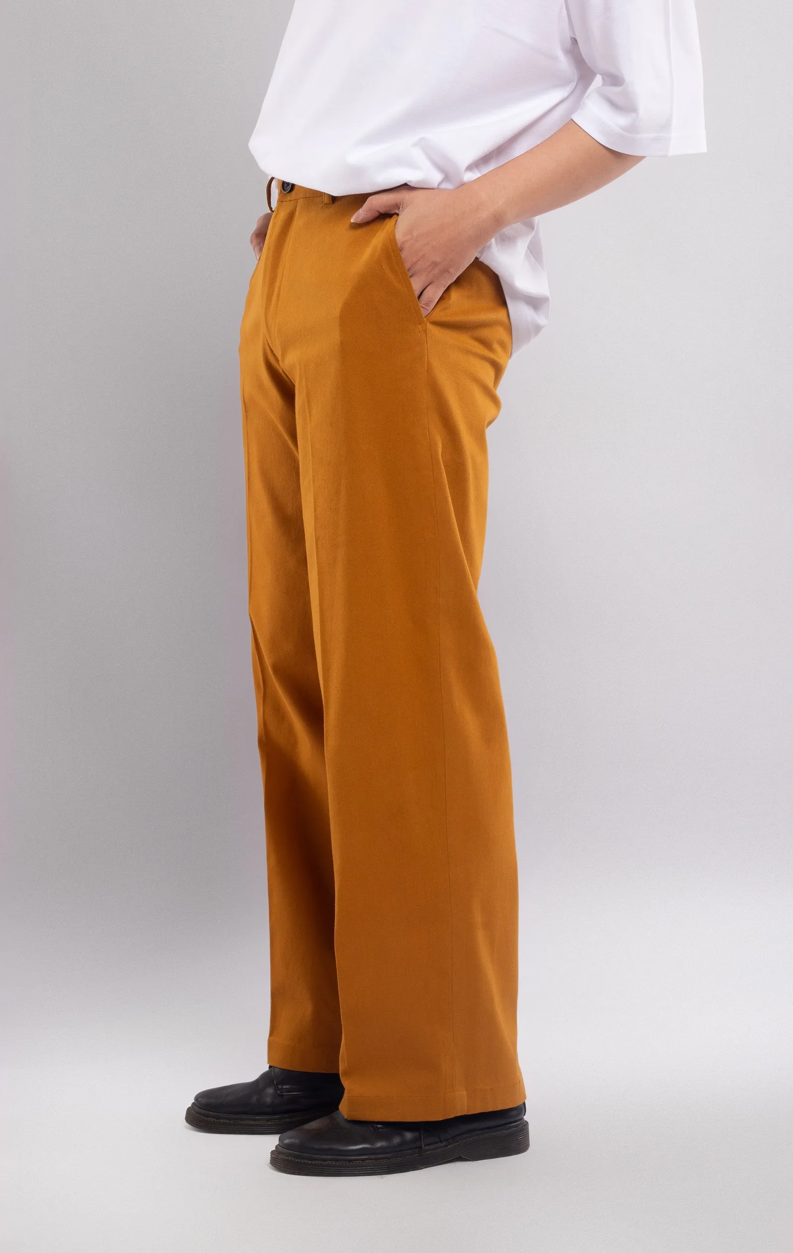 Cokelat Brown Chino Wide Pant