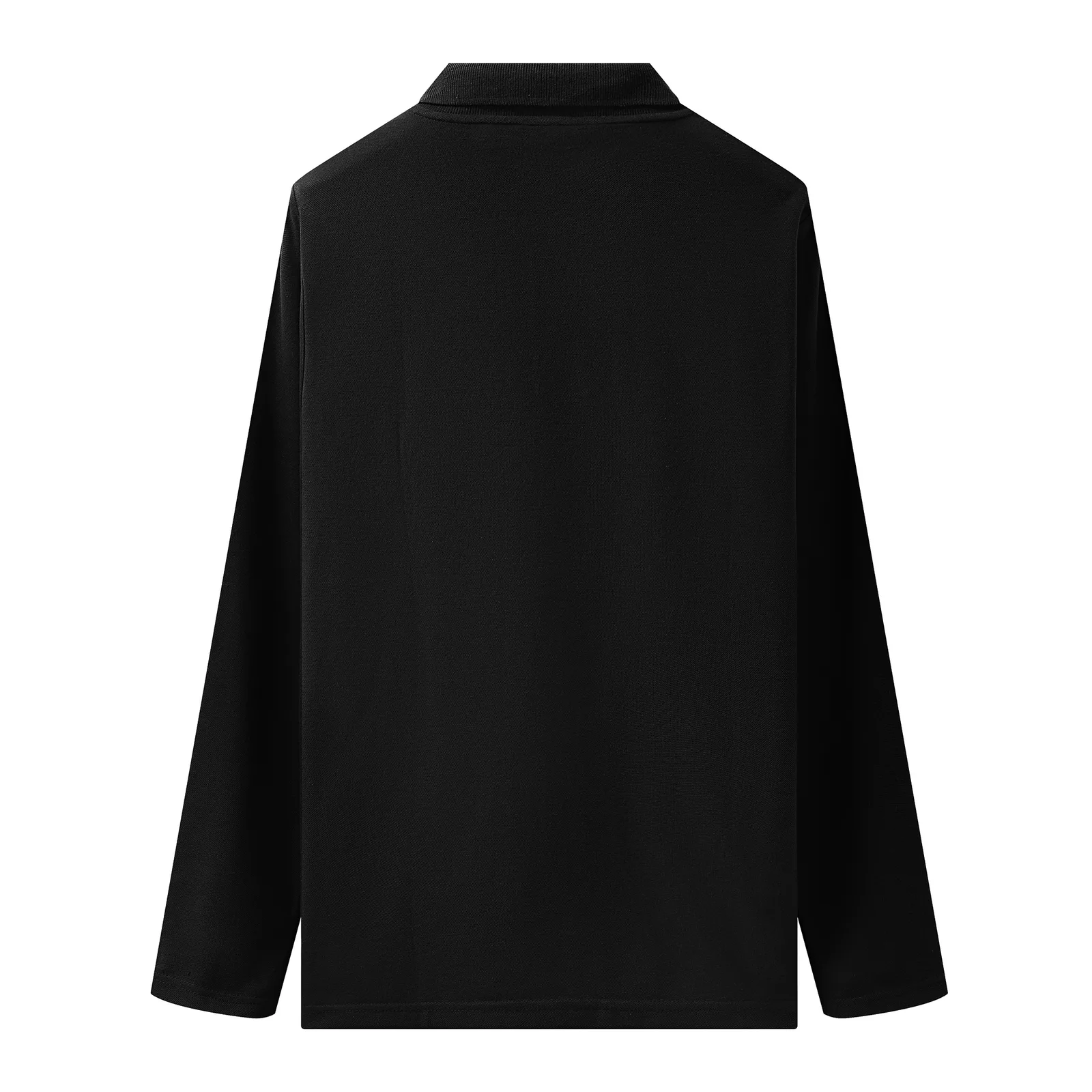Panjang Rise Polo Black