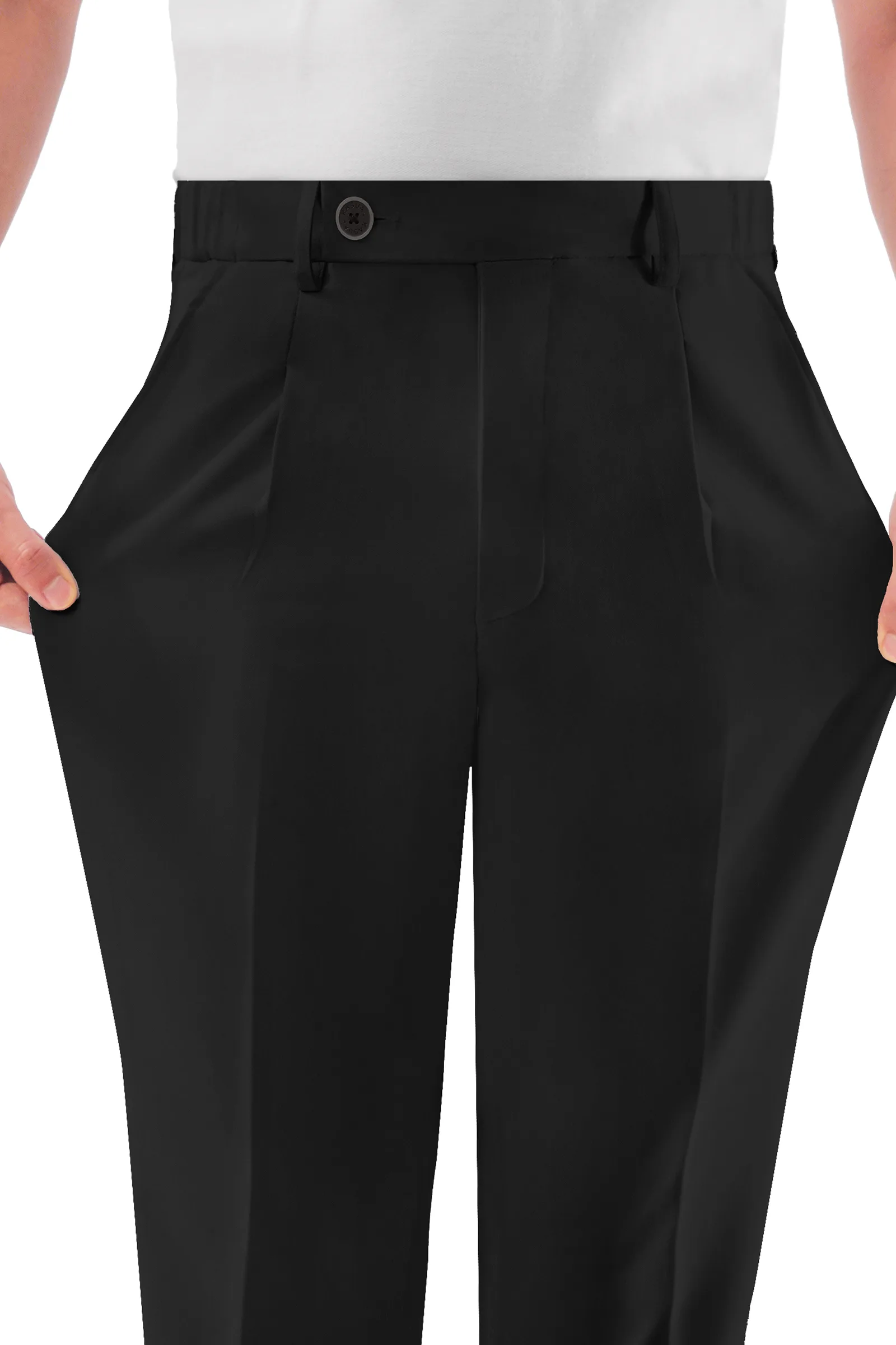 Black Smart Waist Ankle Prime